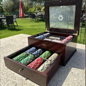 Thrifted Vintage Poker Set