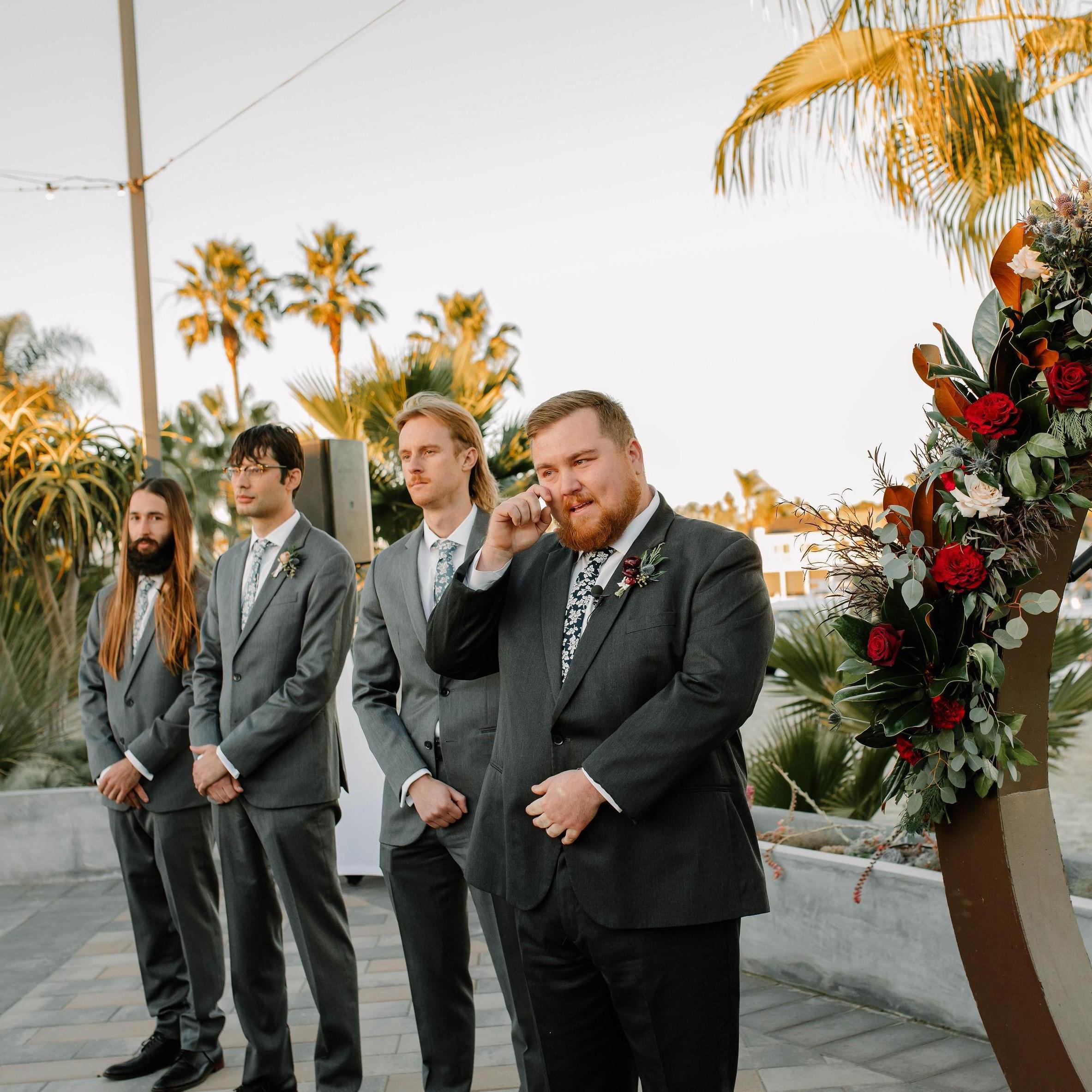 He's about to be a husband, y'all!