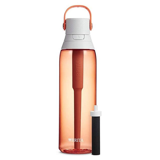 Brita Flt WTR Bttl Coral 26Oz