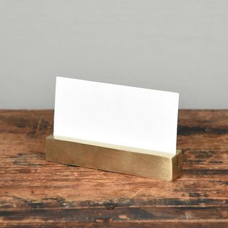 Rectangle Bar Place Card Holder, Set of 2