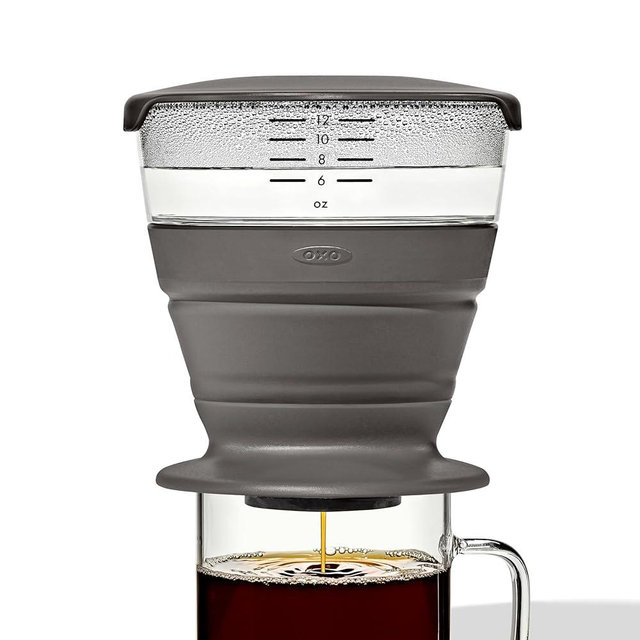 OXO Brew Collapsible Pour-Over Coffee Maker with Storage Case