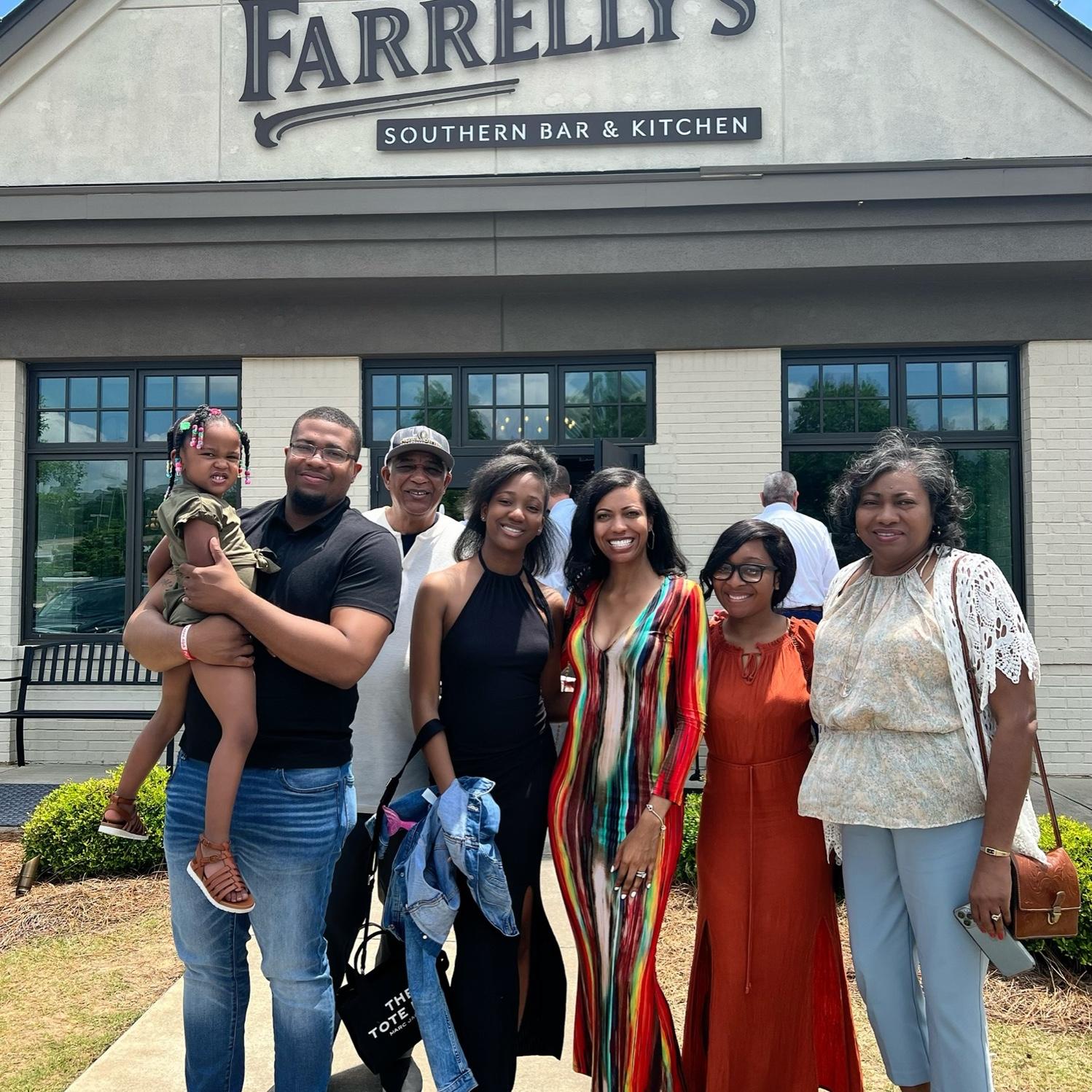 Jaylon’s Graduation Dinner.