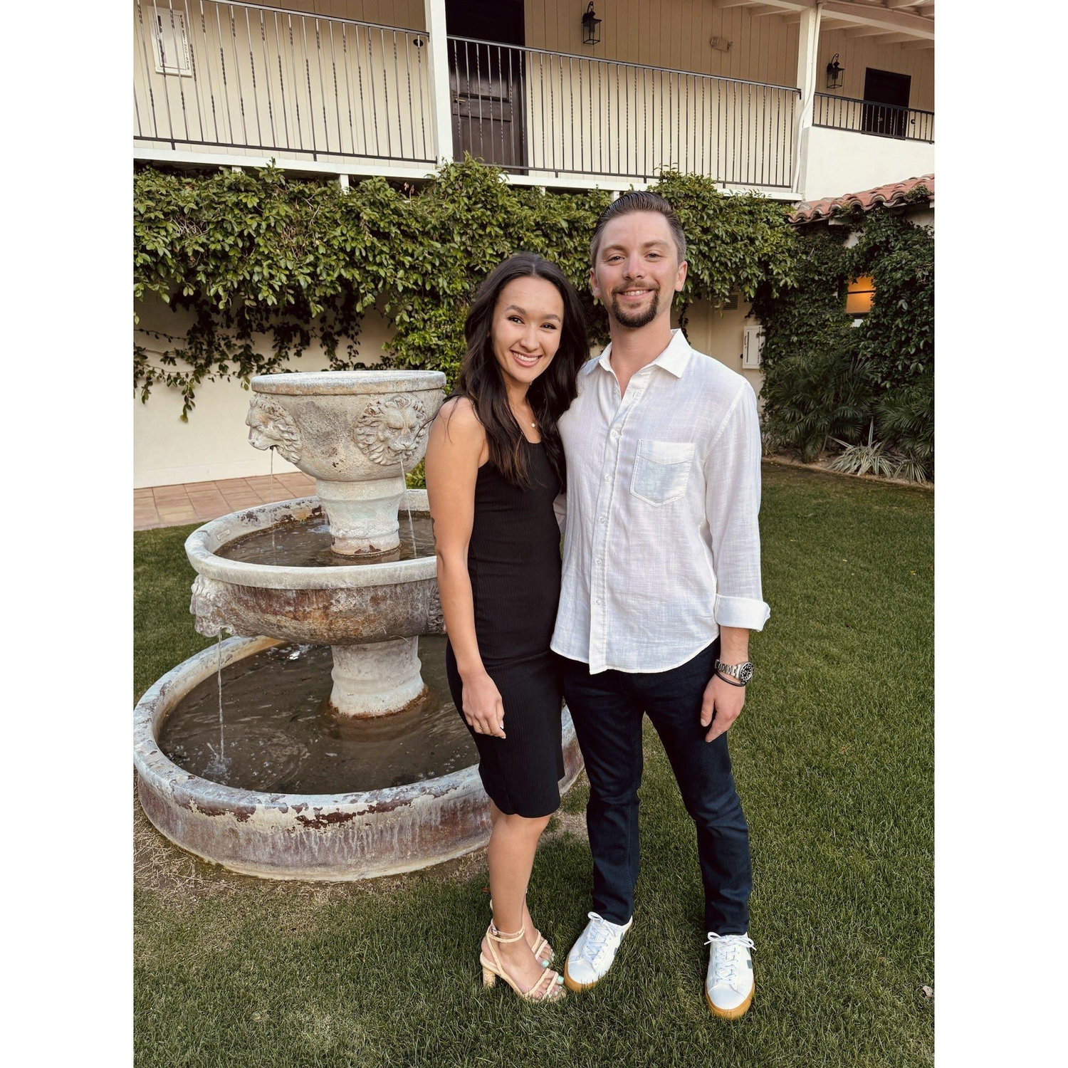 Our first get away to Palm Springs and where we first said "I love you" the night this photo was taken