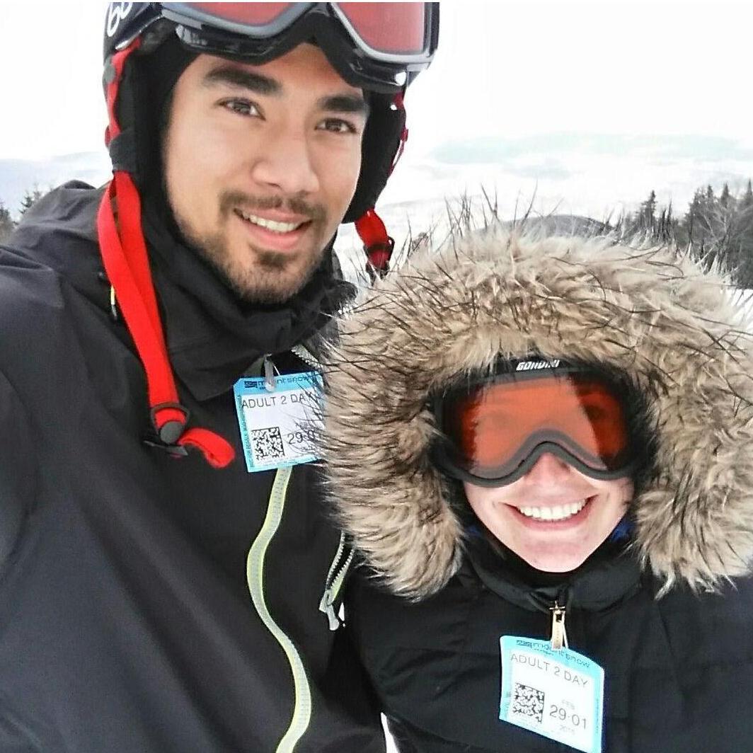 Our first trip - skiing in Vermont