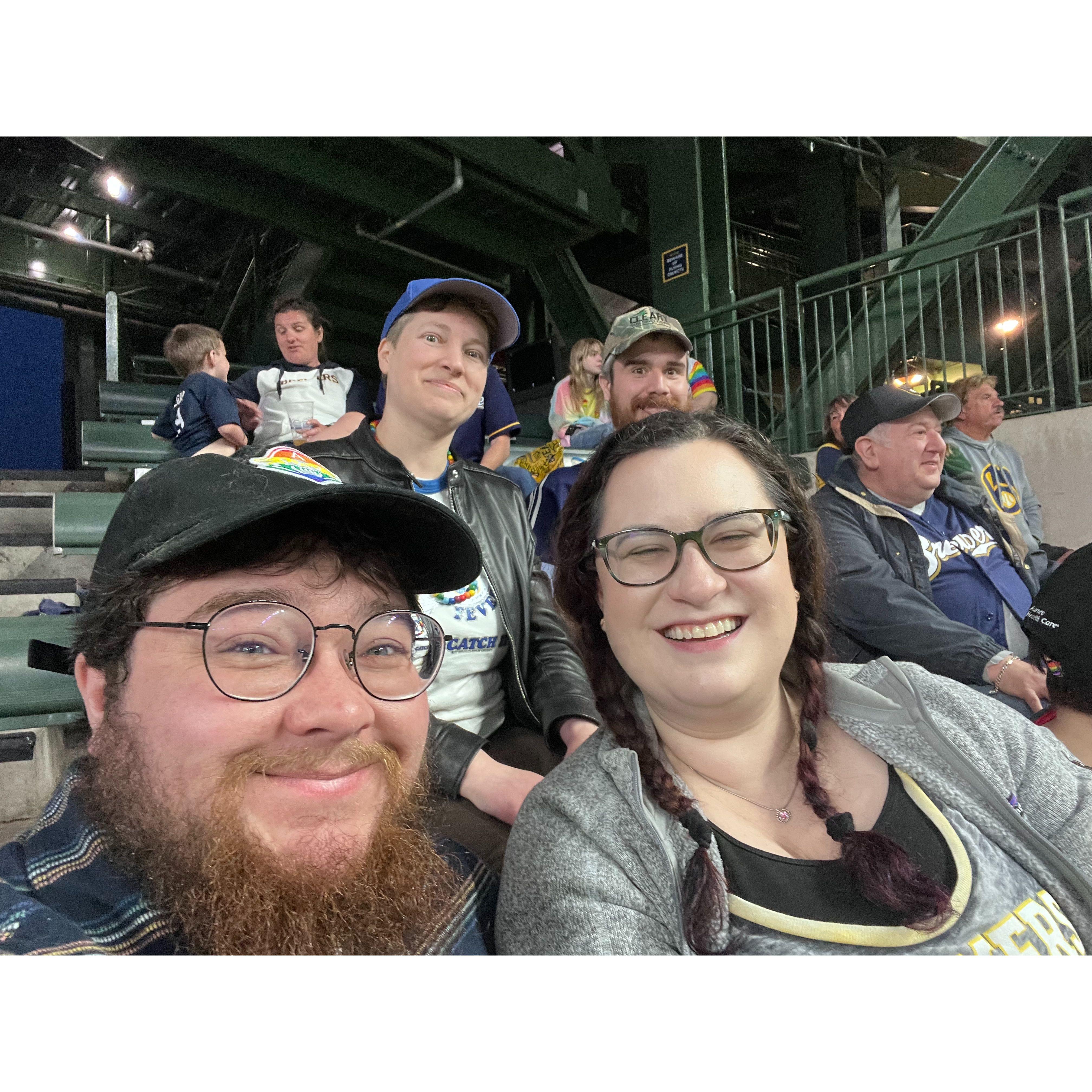 Baseball - a non-hockey sports date!