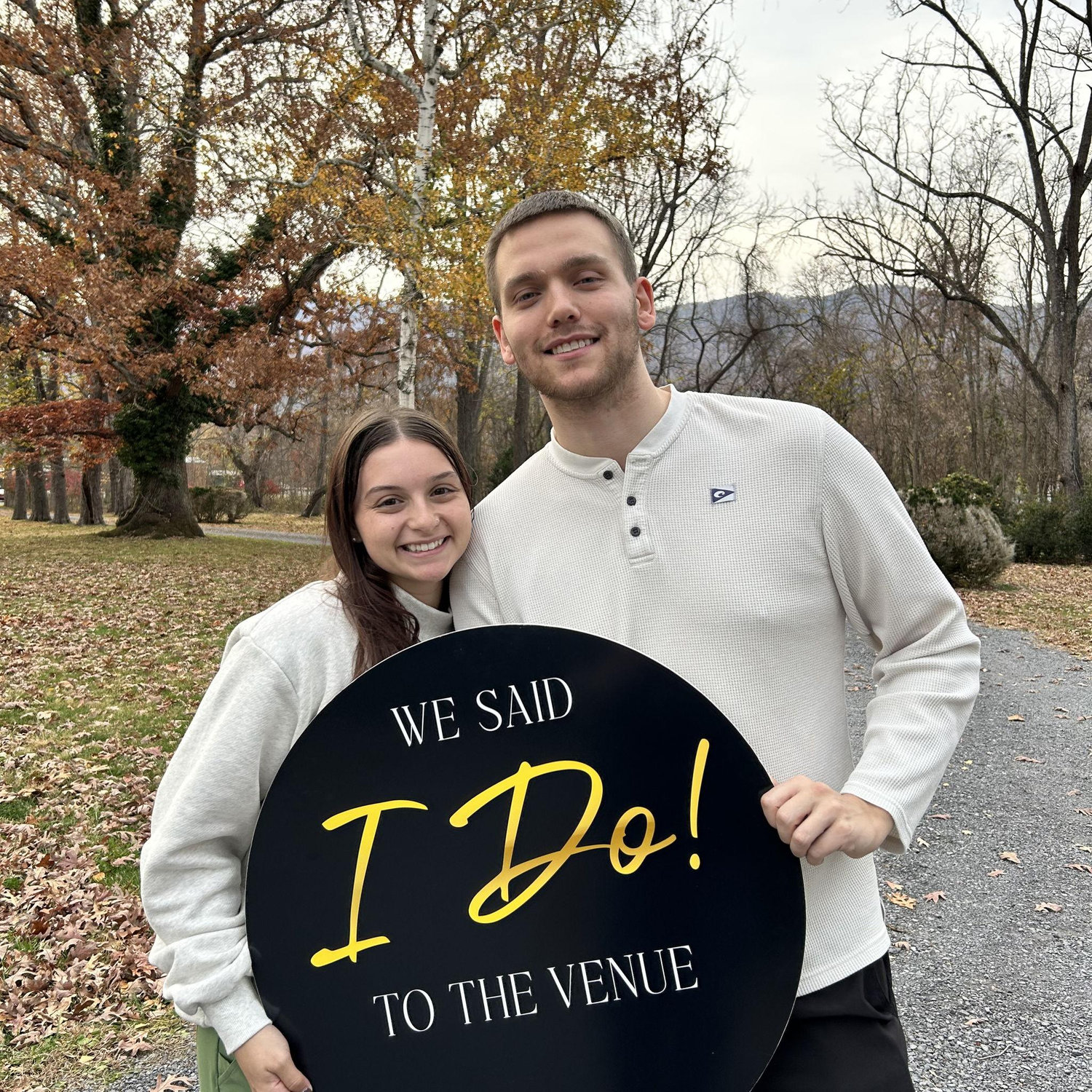 The day we chose the place where we would say 'I do"