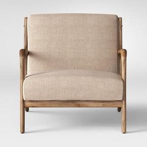 Esters Wood Arm Chair - Light Beige - Project 62™