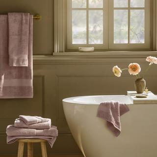 Plush 6-Piece Organic Bath Towel Set
