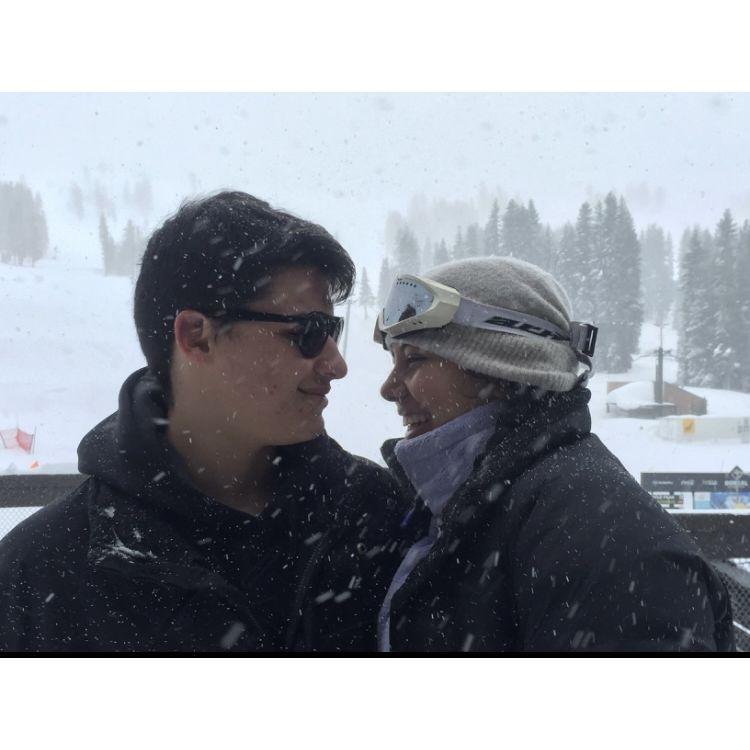 The first time Ryan took Julia skiing...and the last