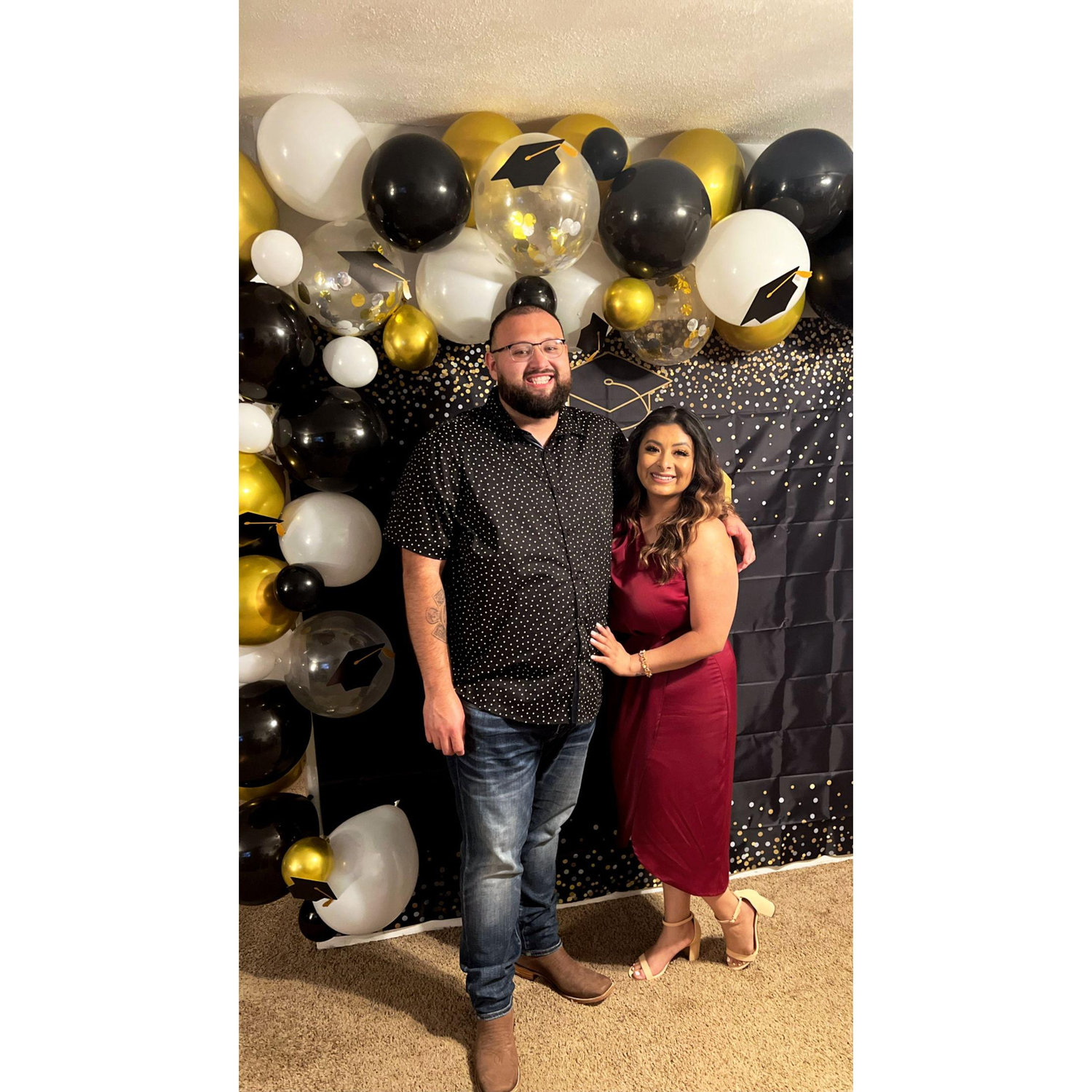 Kari's graduation from nursing school. 2022.