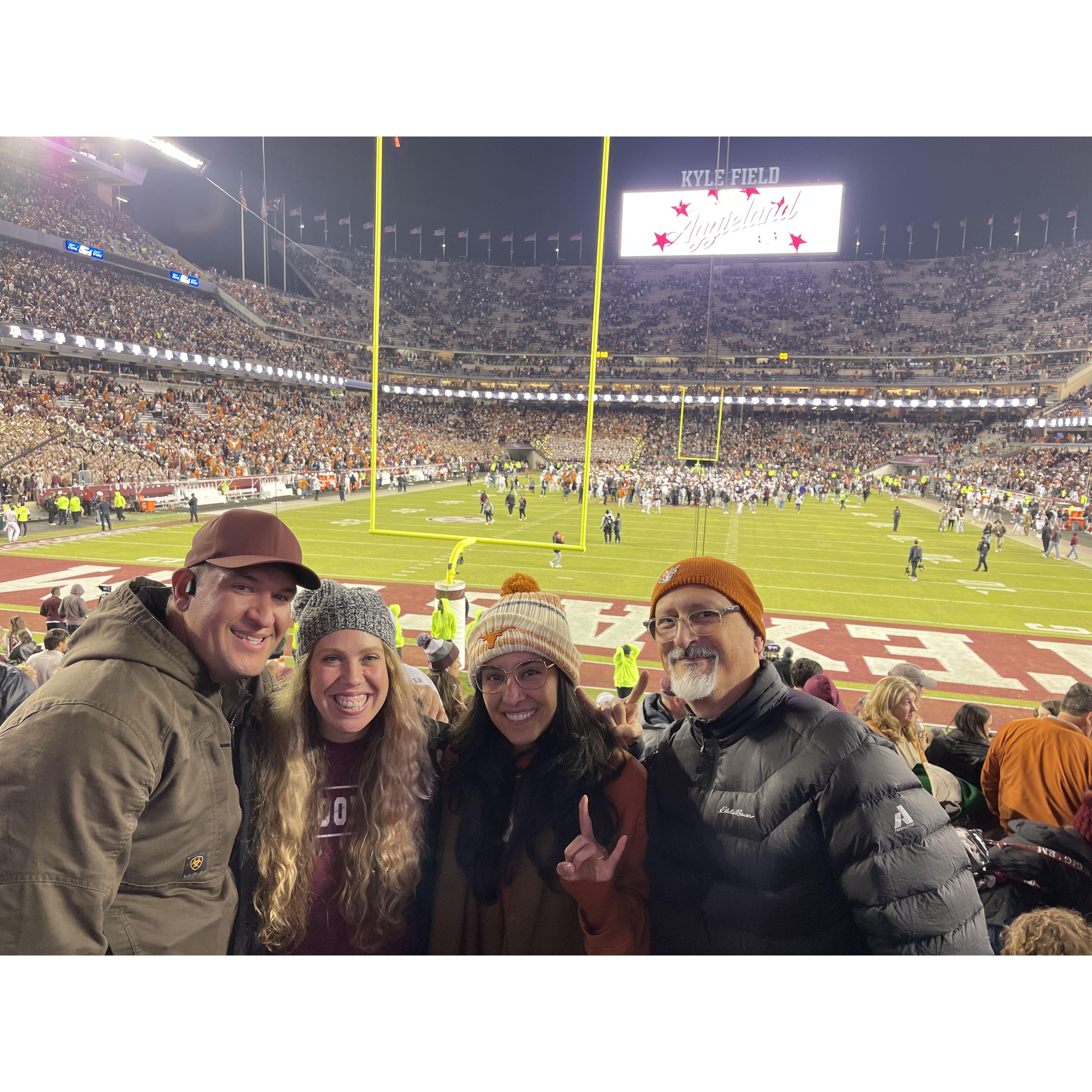 A&M vs UT game