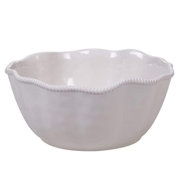 Certified International Perlette Cream Deep Bowl 11" x 5" Servware, Accessories,Hostess Serving