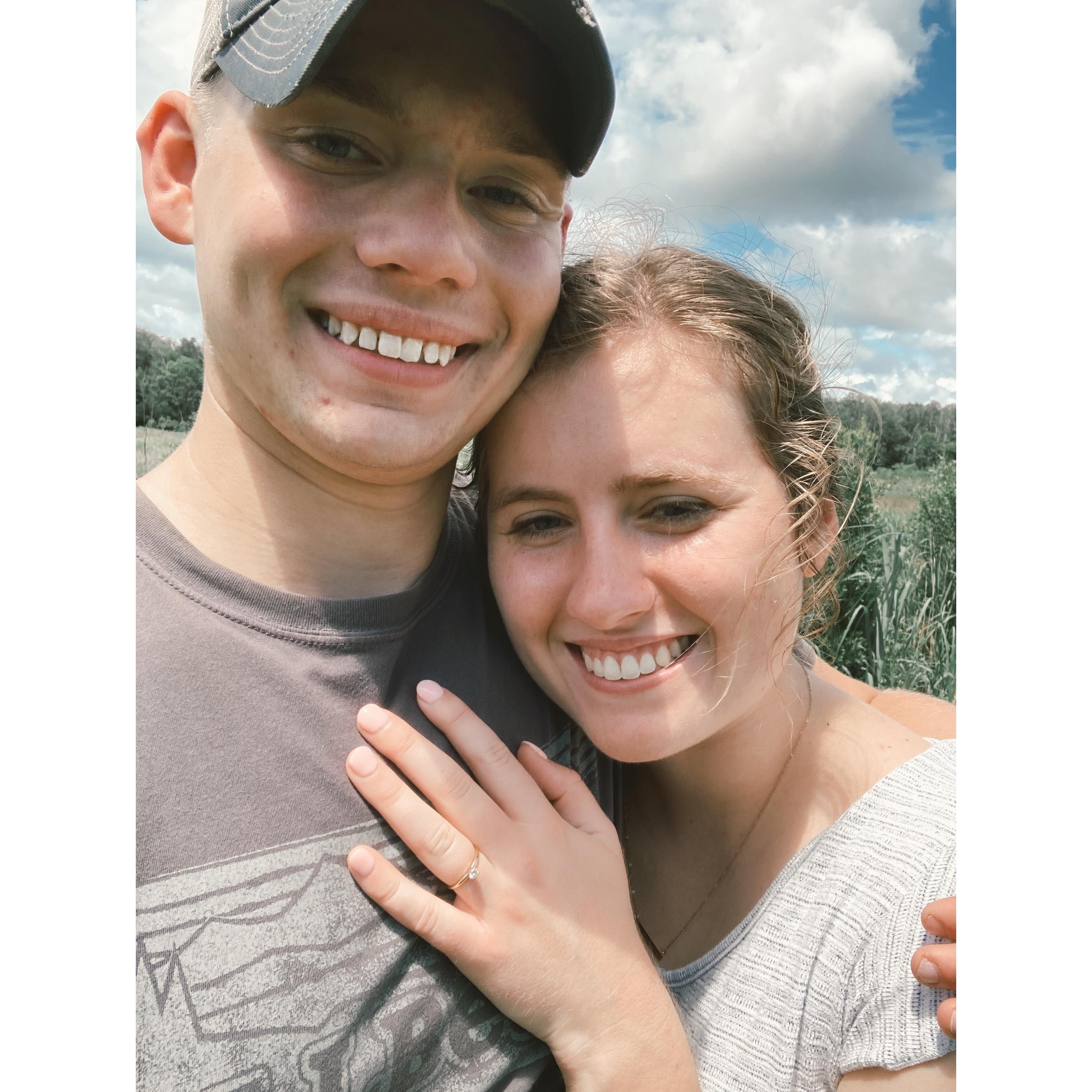 Shelby said yes!