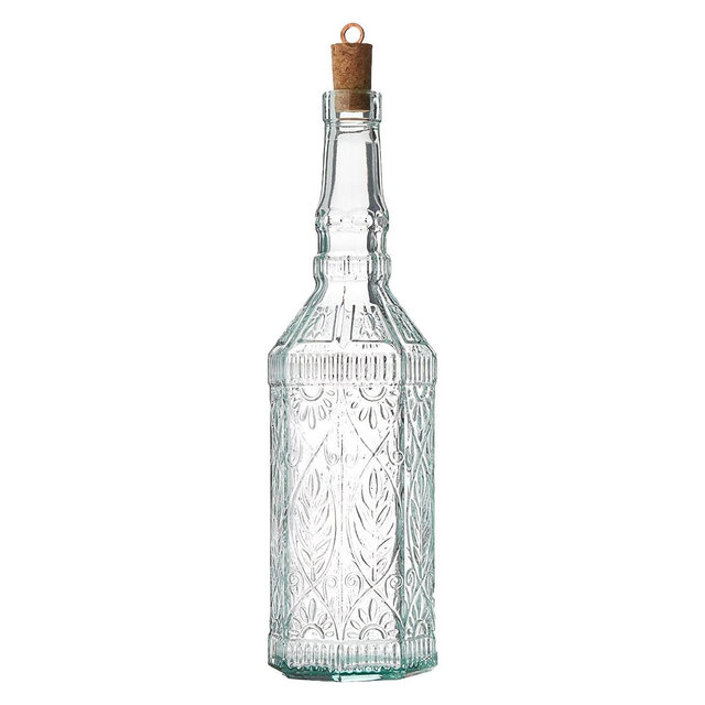 Bormioli Rocco Country Home Fiesole Bottle w/ Cork Stopper,24.25 oz.