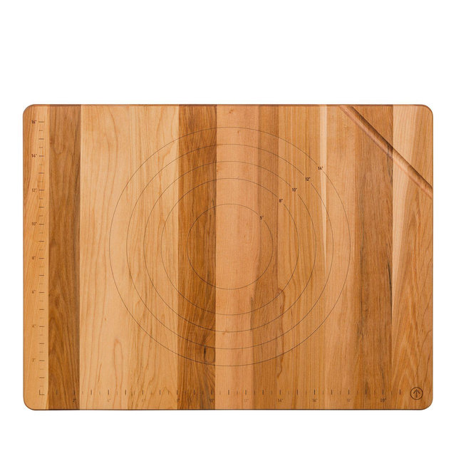 J.K. Adams 24" Maple and Black Walnut Pastry Board