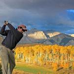 Golfing