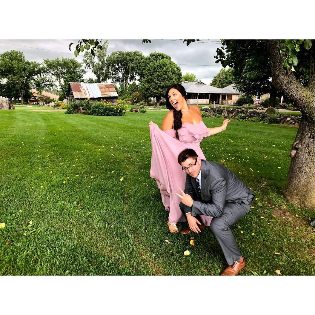Austin's most classic pose - August 2018