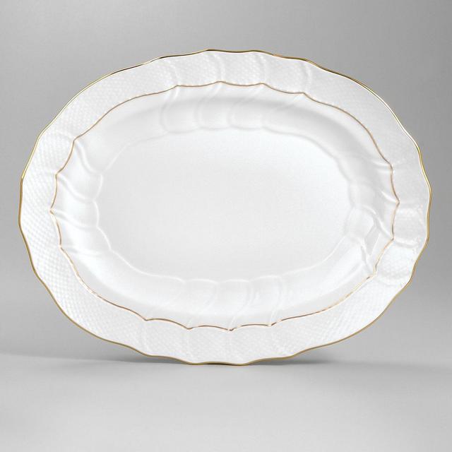 Herend Golden Edge Platter, 15"