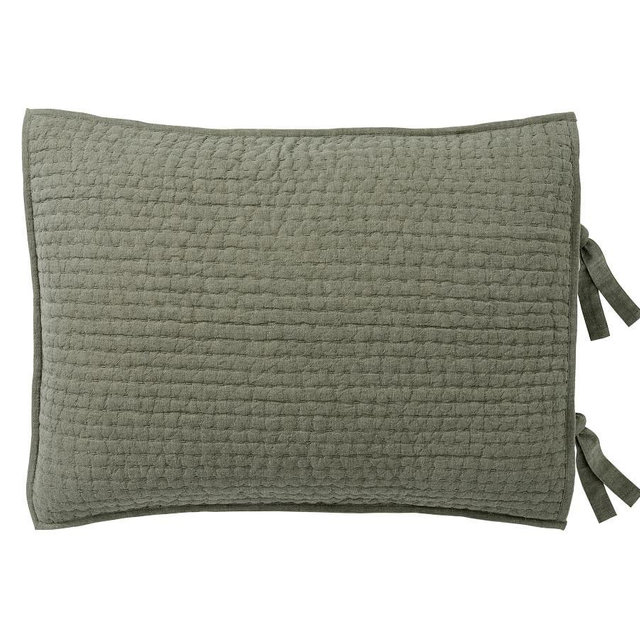 Loden Pick-Stitch Cotton/Linen Quilted Sham, Standard