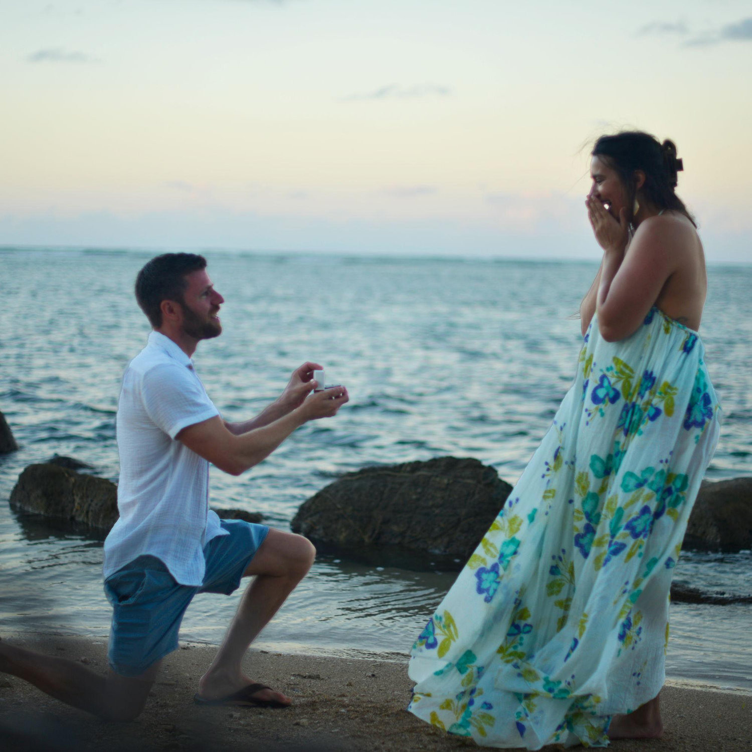 Maddi said yes to Andy's Surprise Proposal in Rio Grande, Puerto Rico