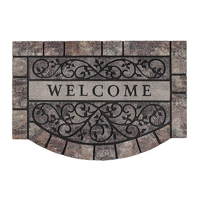 MTOUOCK Thick Welcome Mats Outdoor , 24*36" Large Front Door Mat Outdoor Entrance, Durable Welcome Mat for Front Door Outdoor, Heavy Duty No Slip Rubber Outdoor Mats for Home Entrance
