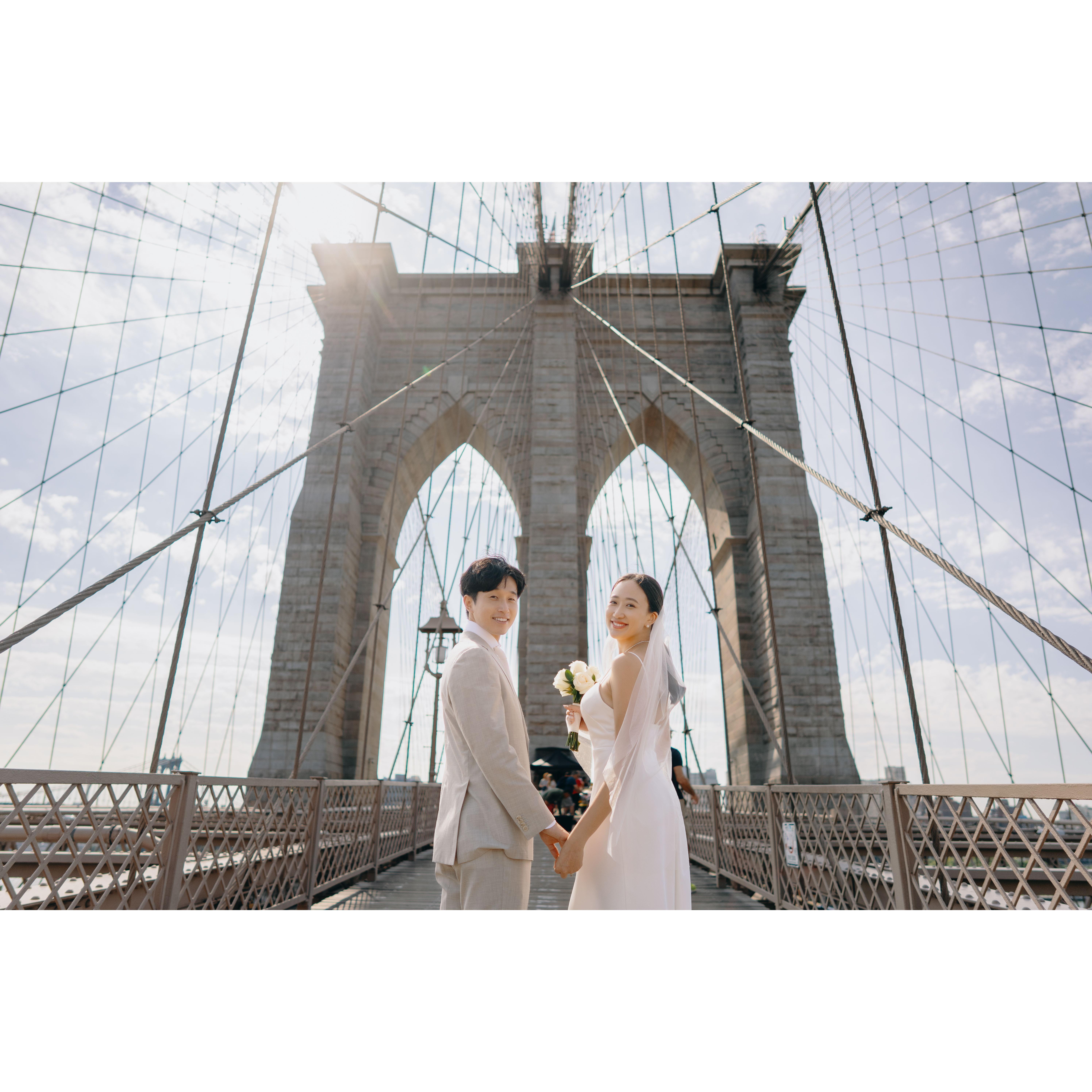 The day we became a legally married couple in the US.
