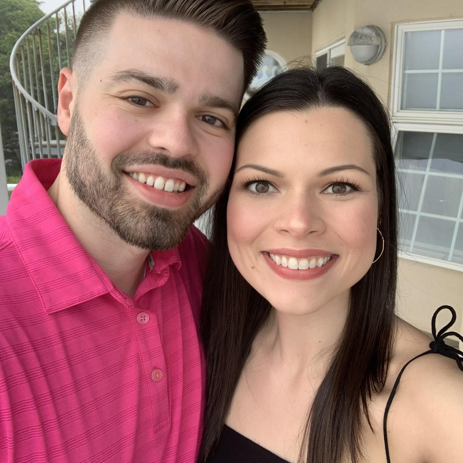 5.20.2023
Our first trip down the shore, a selfie before going out to dinner (where we’d get engaged a year and a half later!)