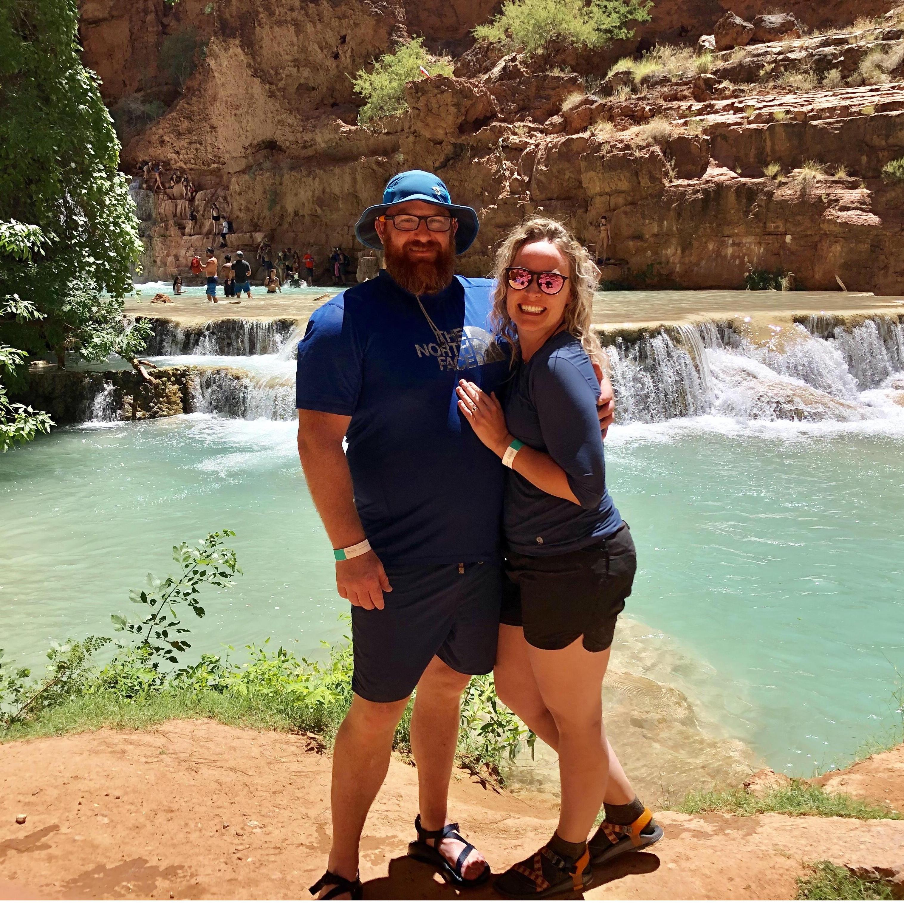 We said "HELL YES!" on 6-28-2019 on a backpacking trip to Havasupai Falls in the Grand Canyon.