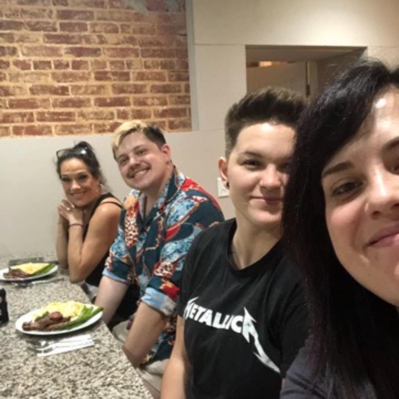 That time Collin made us “traditional” Italian food