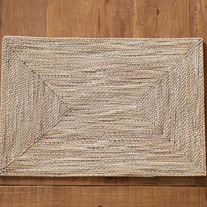Tara Rectangle Placemat - Light Natural
