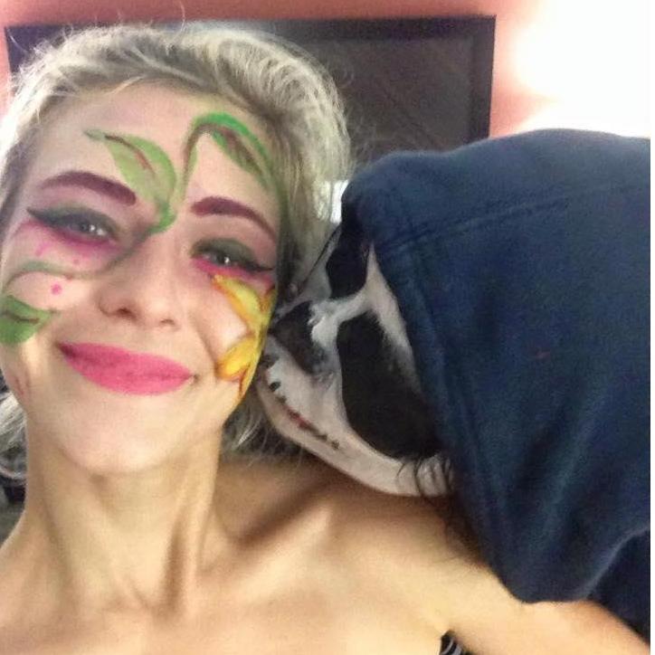 Dancing + Halloween makes us a dapper pair