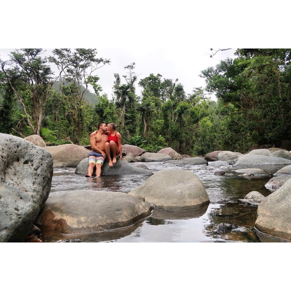 Before moving to Savannah for 11 months, Ashlan and Jeremy lived in Puerto Rico for a month for his aviation career. It was paradise!