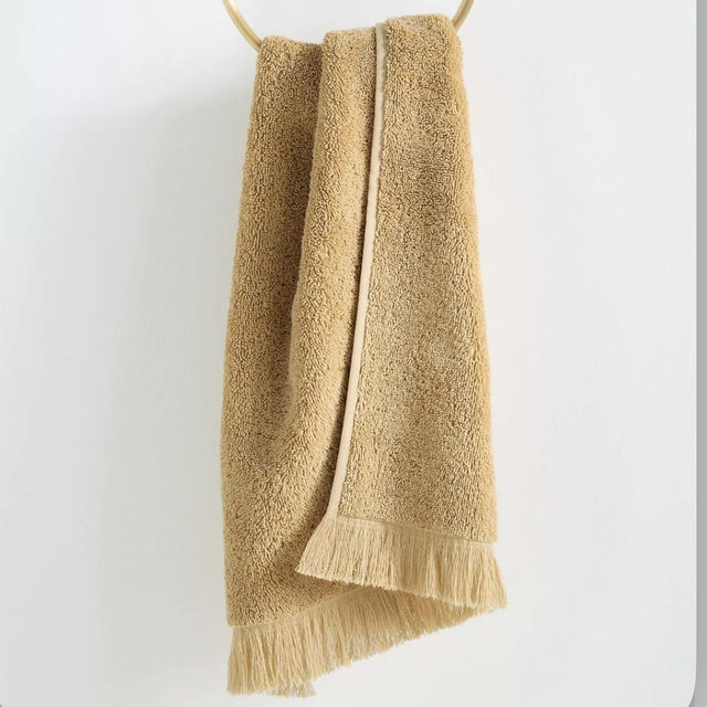 100% Turkish Cotton Towel Collection - Honey, Hand Towel