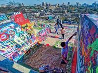 Graffiti Park at Castle Hill