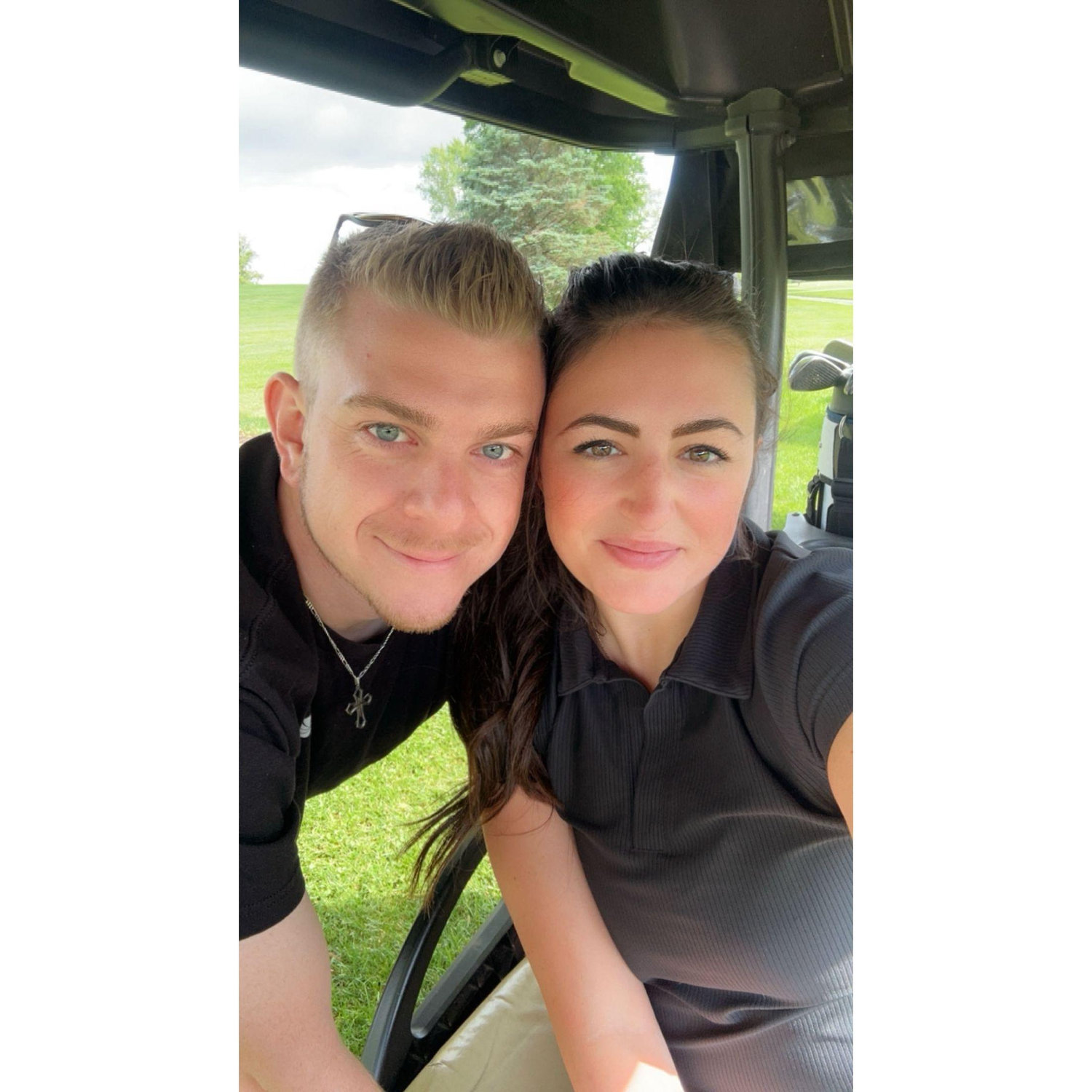Golfing