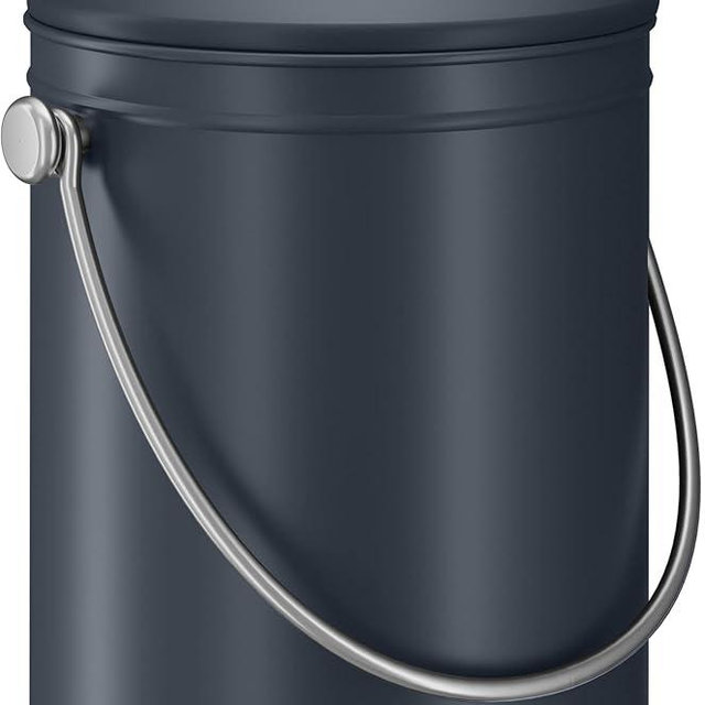 Utopia Kitchen Compost Bin for Kitchen Countertop - 1.3 Gallon Compost Bucket for Kitchen with Lid - Includes 1 Spare Charcoal Filter (Dark Purple)