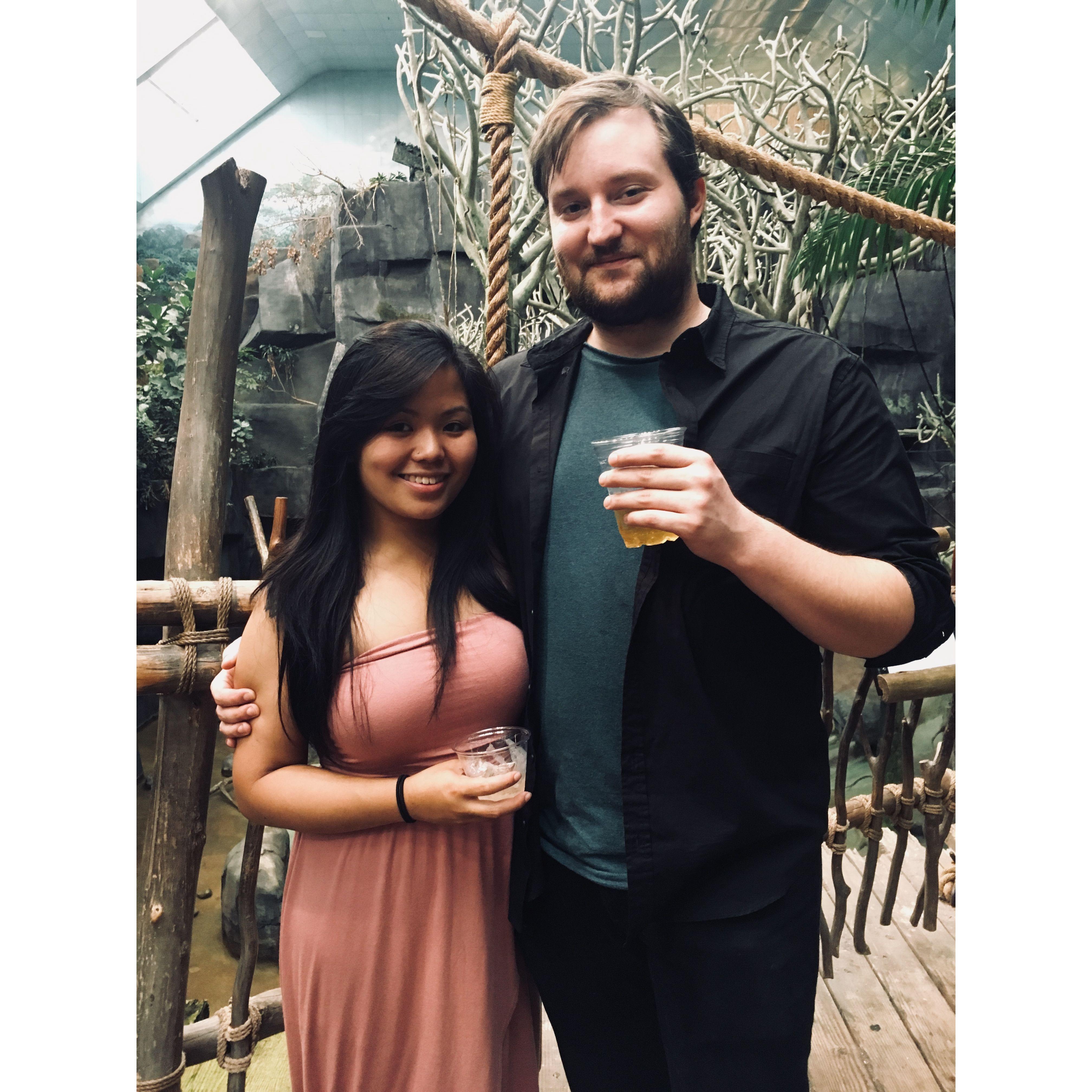 Cousin's Zoo Reception