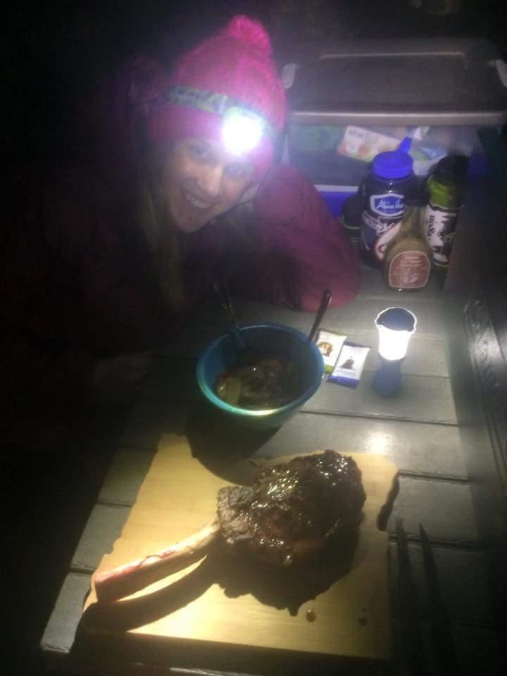 Valentine's Dinner in Bend, OR (the BBQ at Drake Park!)