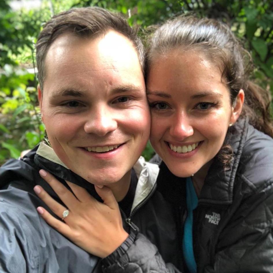 Right after we got engaged