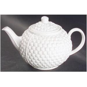 Tiffany Weave Teapot & Lid by Tiffany