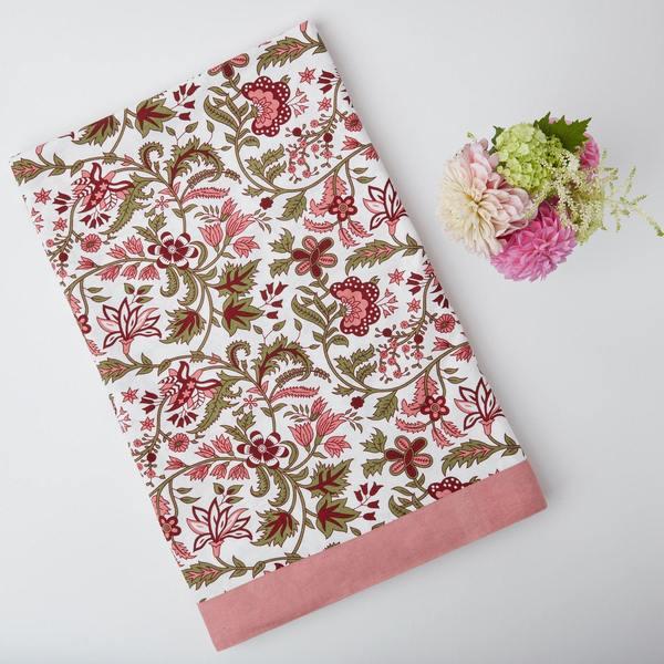Pink Dahlia Tablecloth