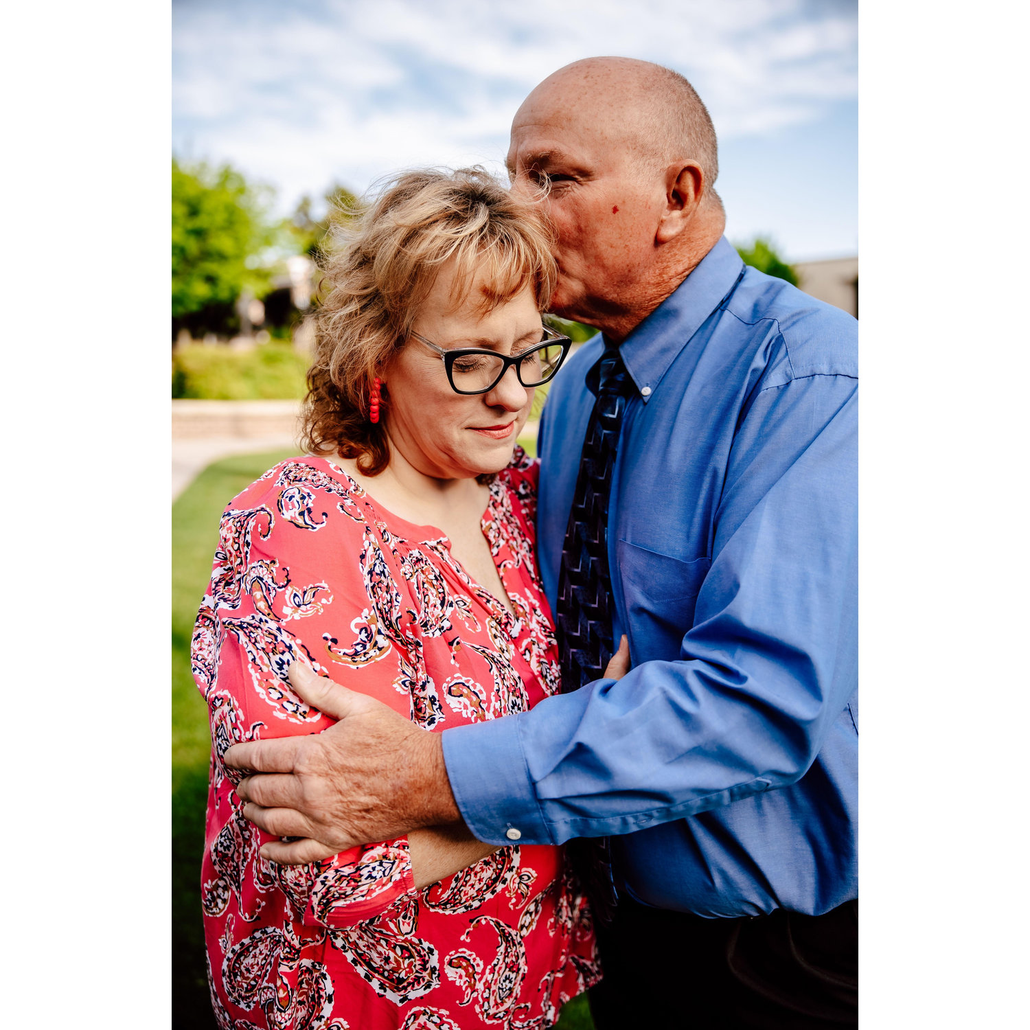 Our engagement photos in downtown Sulphur Springs, TX.