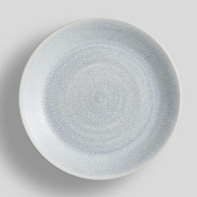 Larkin Reactive Glaze Stoneware Salad Plates, Set of 4 - Chambray Blue