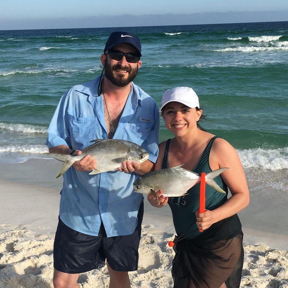 What we live for - the gulf coast and pompano.