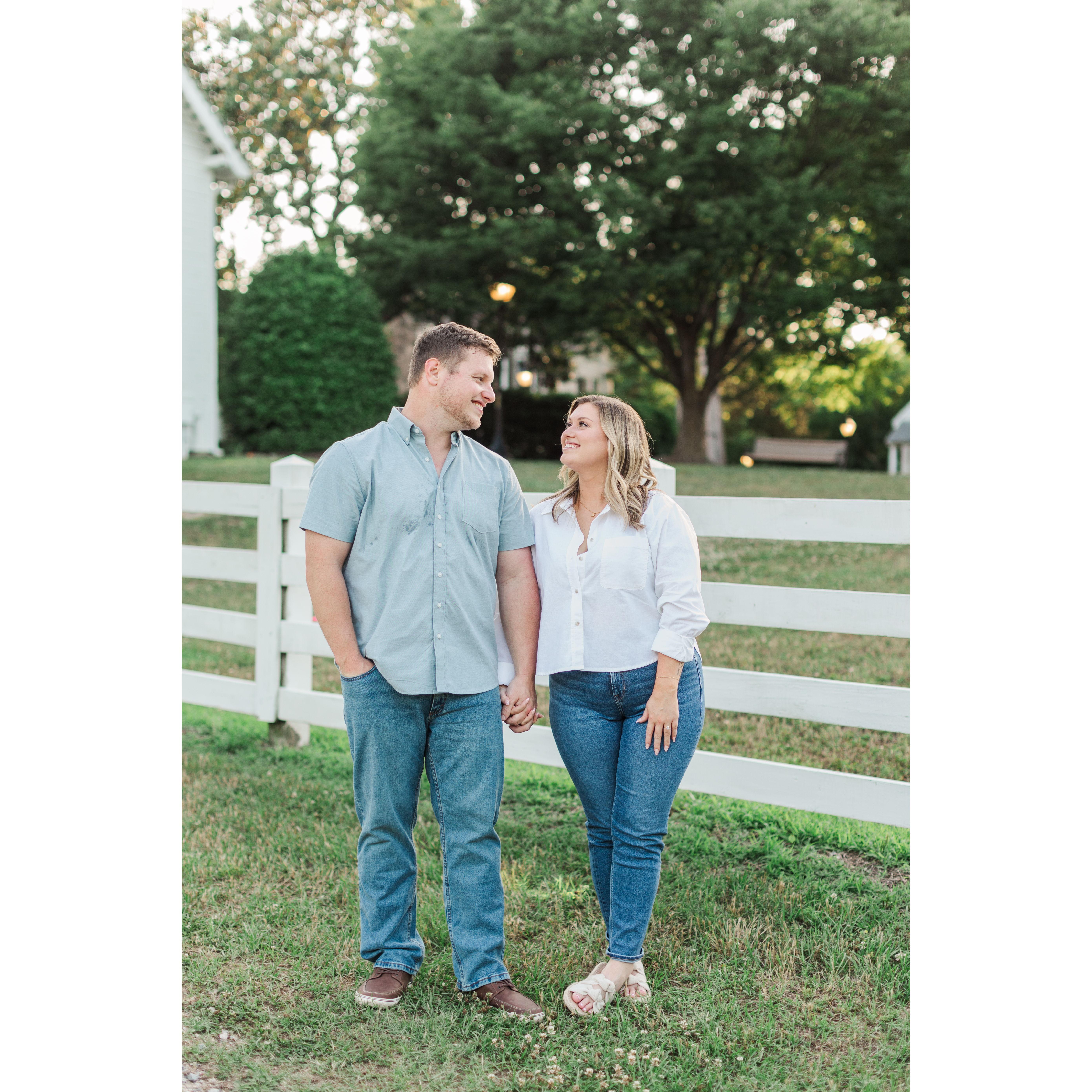 Engagement session captured by Amanda Nicole Photography
