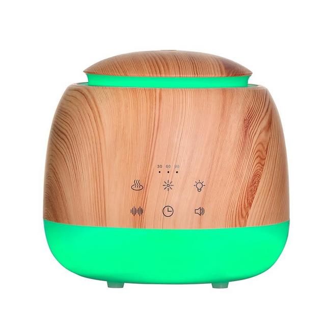 White Noise Machine and Aromatherapy Essential Oil Diffuser,with 7-Color Lights,10 Soothing Sounds, 2 Night Light,3 Timer and Waterless Auto Shut Off Sleep Sound Machine