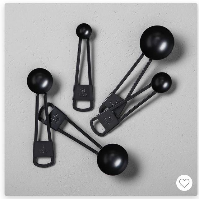 Target - Hearth & Hand 5pc Measuring Spoon Set in Black