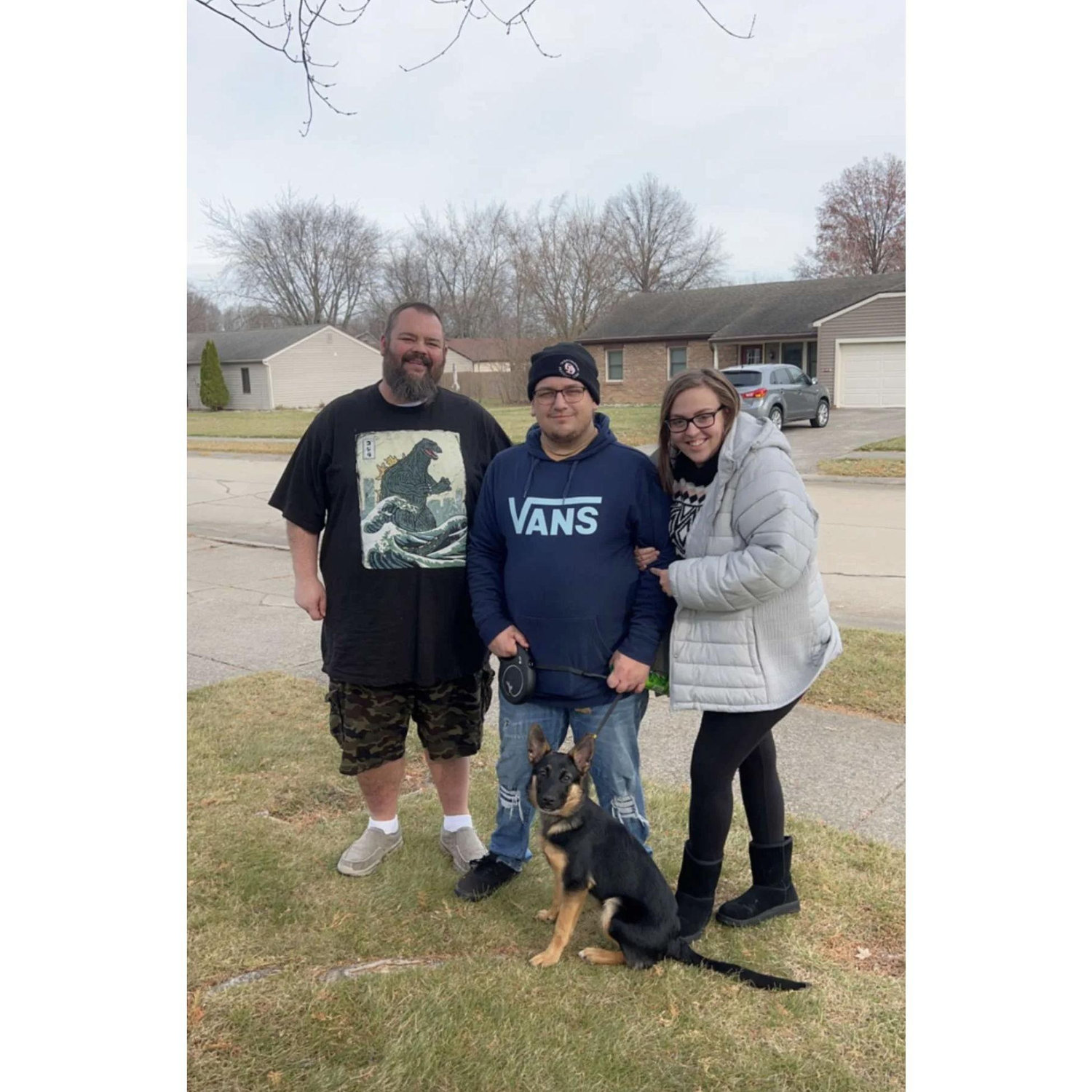 Brooke's First thanksgiving with the Bergers-Shaun
