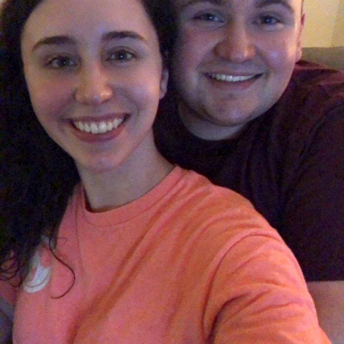 Celebrating the new year before Kolton left for another deployment