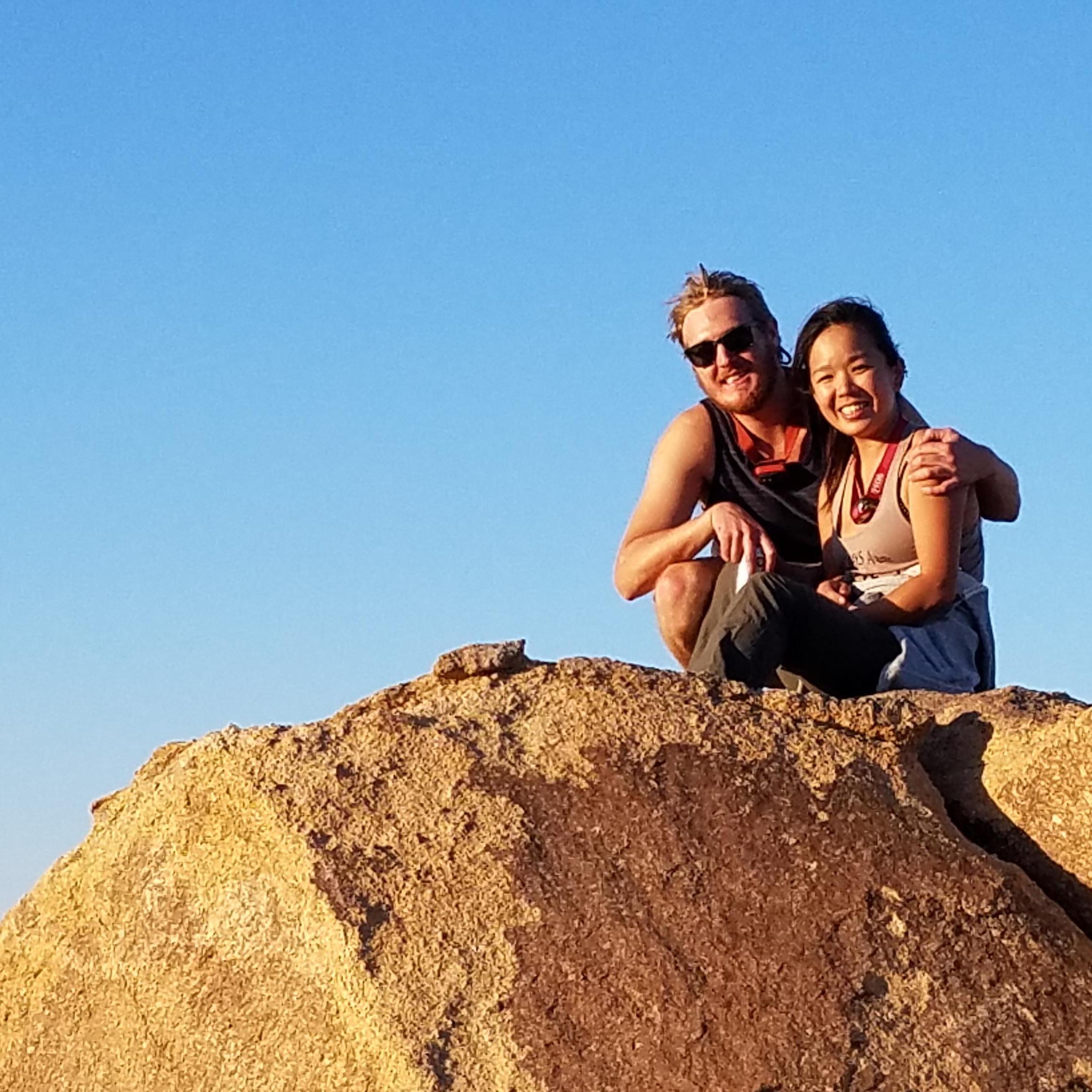 Joshua Tree camping trip with the crew